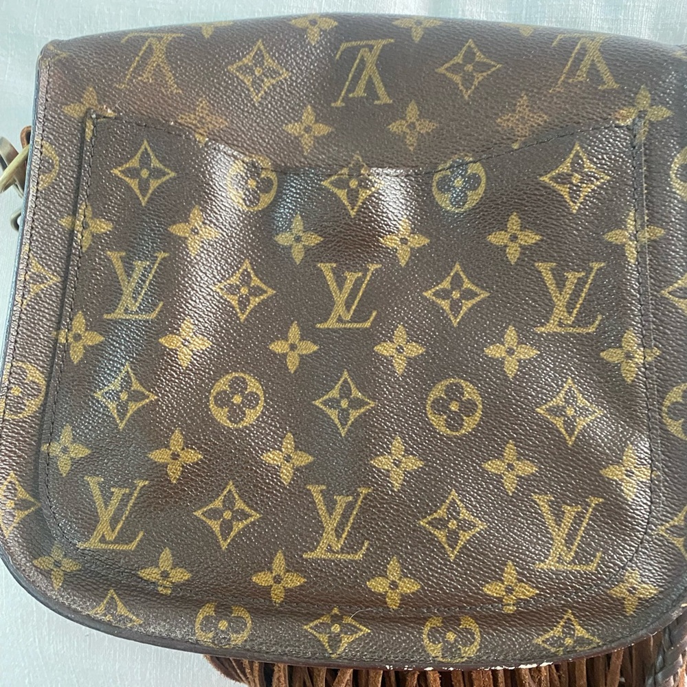 Stunning Authentic LV with turquoise buckle and braiding detail - Picture 6 of 9